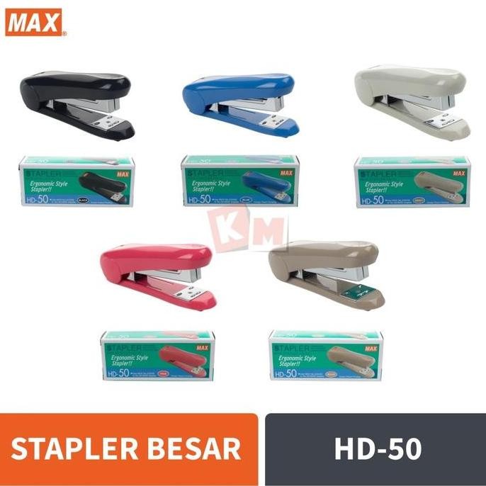 

HRG DISKON Stapler / Alat Staples / Jepretan MAX HD-50 HD50 Ergonomic Style