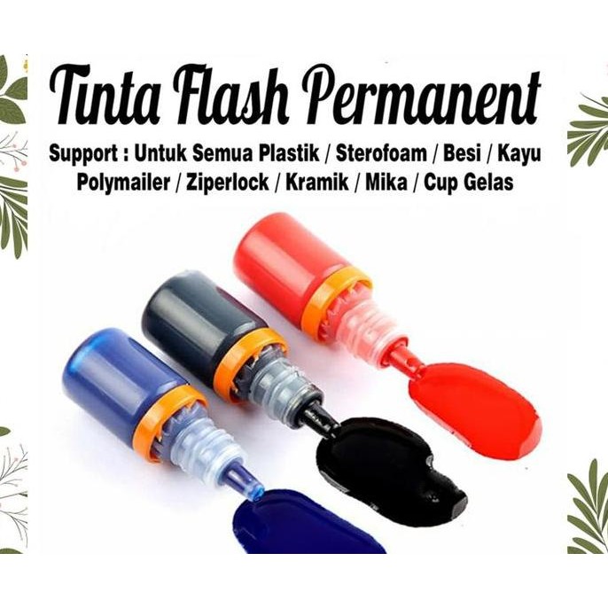 

TERMURAH - Tinta Stempel Permanent Waterproof