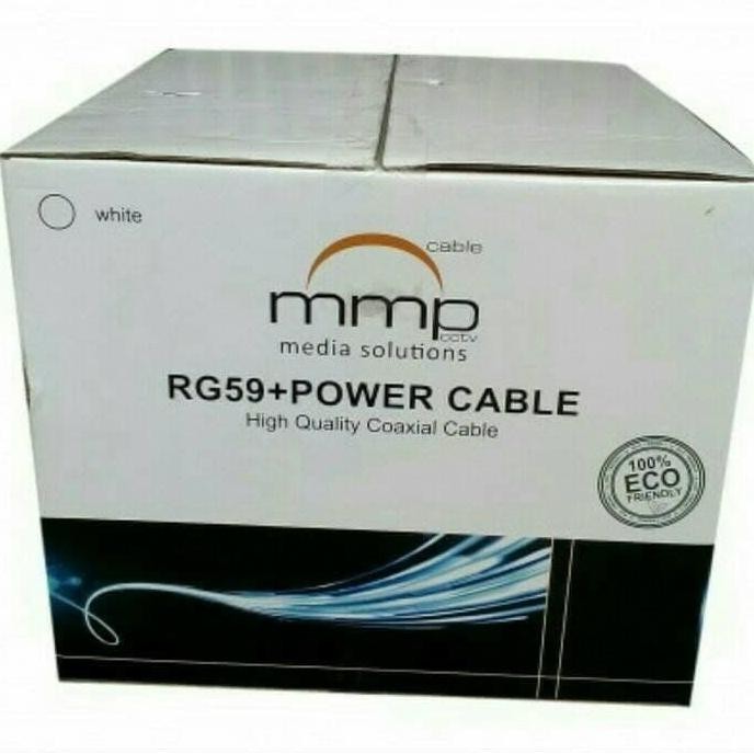 Kabel CCTV RG59 + Power COAXIAL Merek MMP