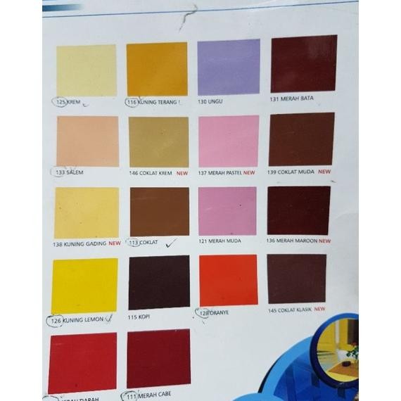 

Cat Kayu Besi 1kg - Cat Sendai