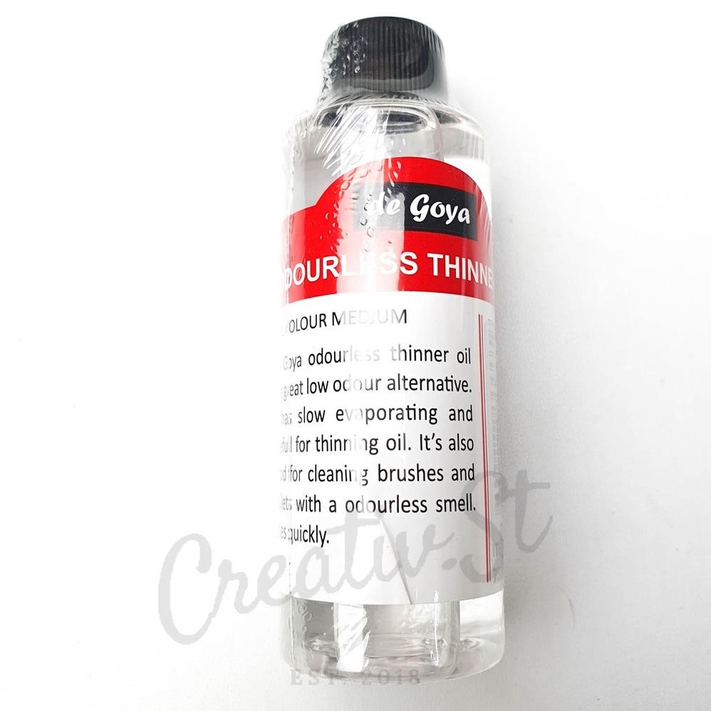 

De Goya Odorless Thinner Oil 75 Ml Cairan Pengencer Cat