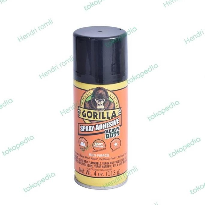 

MURAH Gorilla 118 Ml Lem Semprot Adhesive Heavy Duty