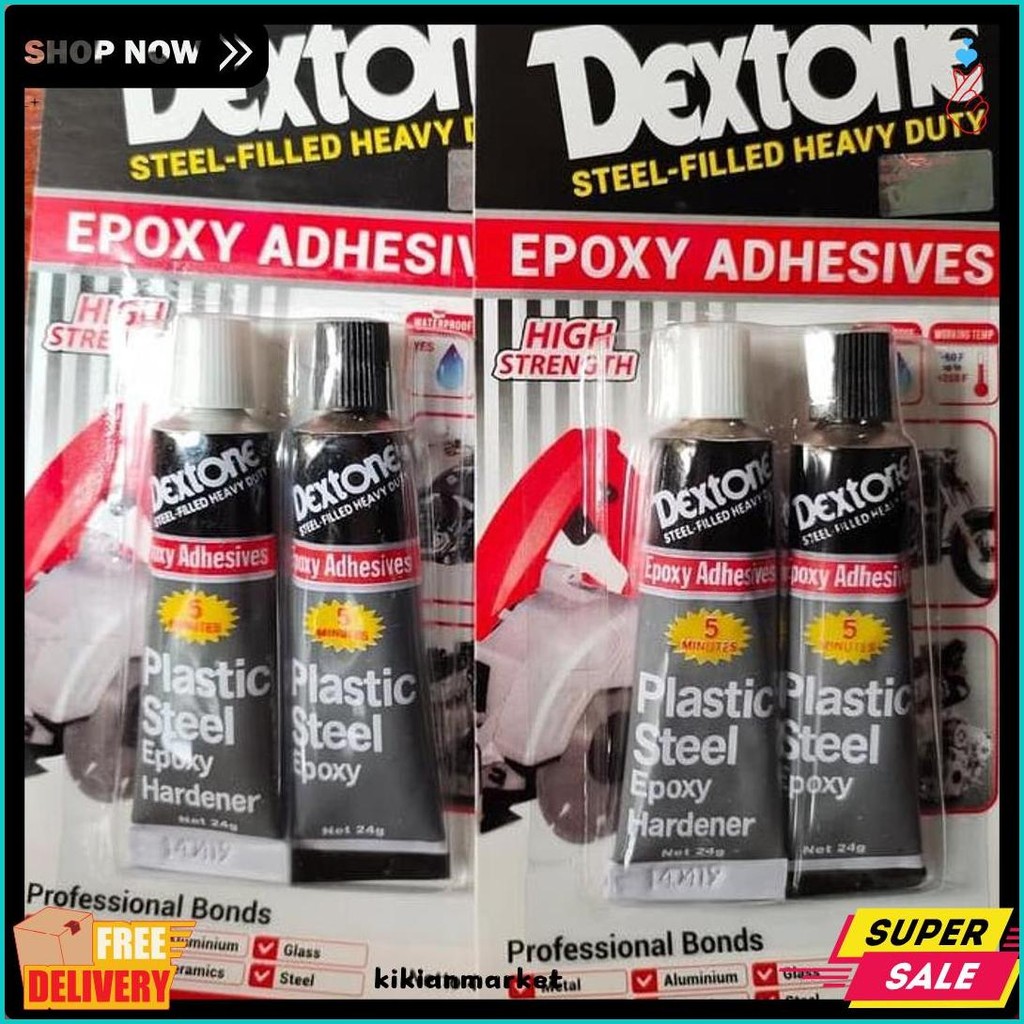 

Lem Besi Dextone Steel 48 Gram / Lem Serba Guna Flash Sale! Diskon Hingga 70%