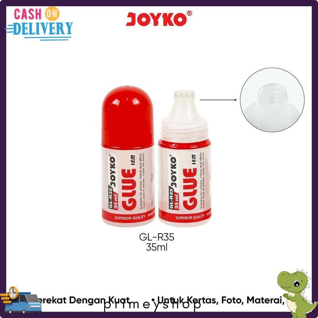 

Joyko Transparent Glue 35Ml Lem Cair Bening Joyko Prakarya Gl-R35 [12Pcs] Diskon Setengah Harga