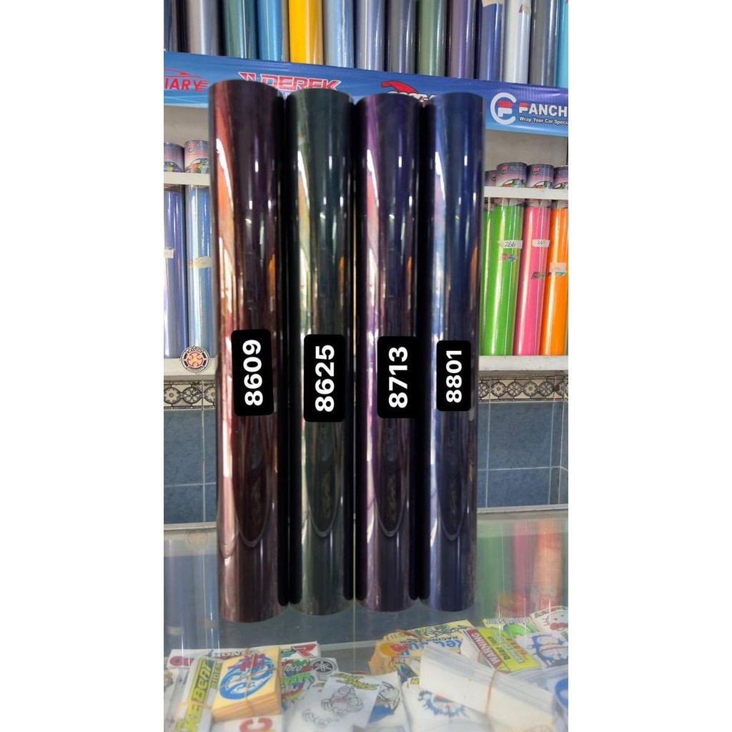 

TERMURAH Sticker aneka Moonlight PET (mtr)