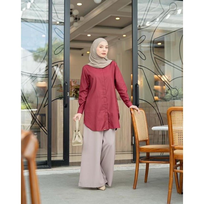 [Bestseller] Basic Shirt - Color Group 1 | Zysku Xena | Kemeja Kantor Formal Wanita