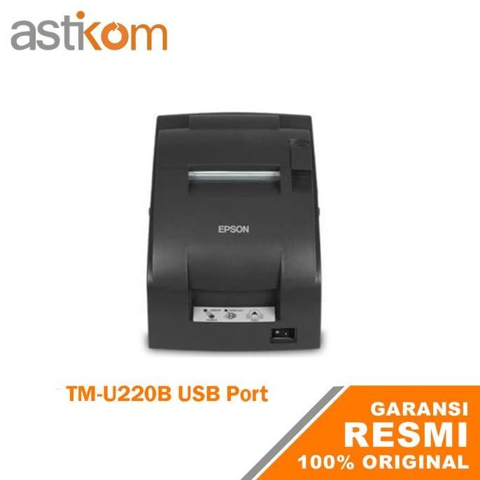 Printer Kasir Printer Epson Tm-U220B-776 Tmu 220B Auto Cutter Usb Port New Stok