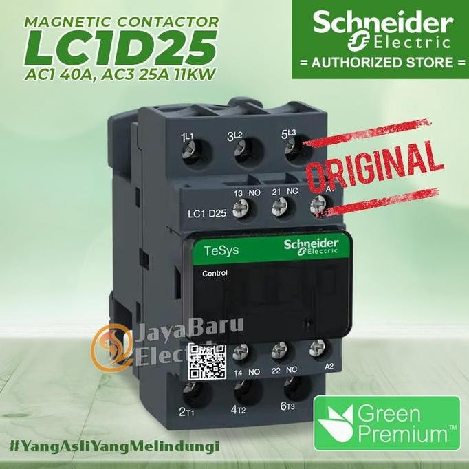 SCHNEIDER Kontaktor Contactor LC1D25 24V 42V 48V 110V 220V 380V LC1D25B7 LC1D25D7 LC1D25E7 LC1D25F7 