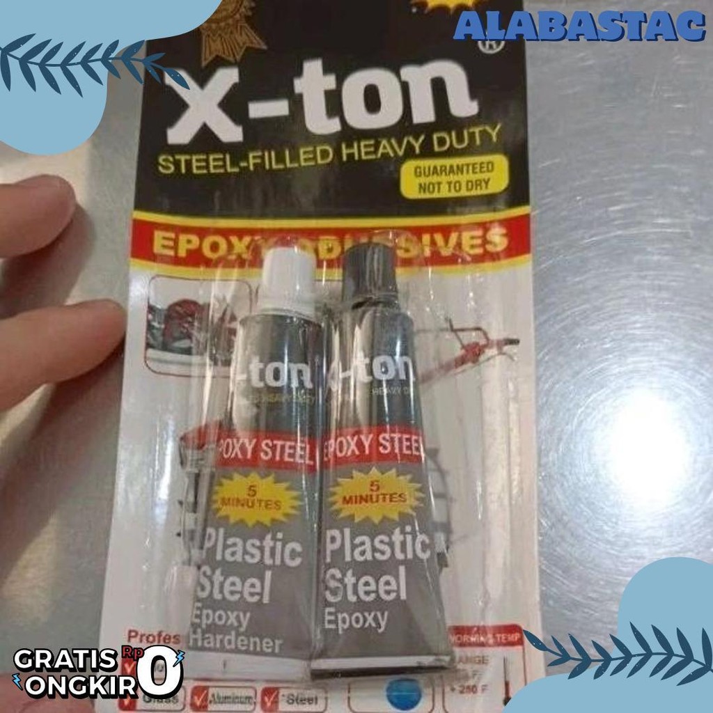 

Lem Epoxi Adhesip Lem Baja Besi Xtone X Tone Seperti Dextone Perekat 2 In 1 Kuat Tahan Panas Terlaris! Produk Ini Banyak Dicari