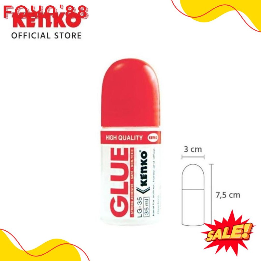 

Lem Cair Joyko 35Ml Original 1 Pak (12 Pcs) Terlaris! Produk Ini Banyak Dicari