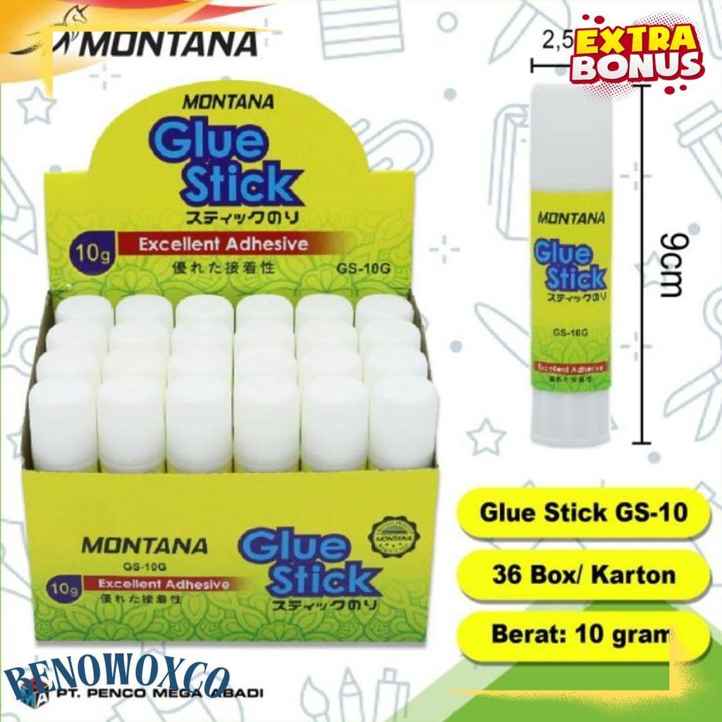 

Lem Stik Montana 10Gram No Odor Original Flash Sale! Diskon Hingga 70%