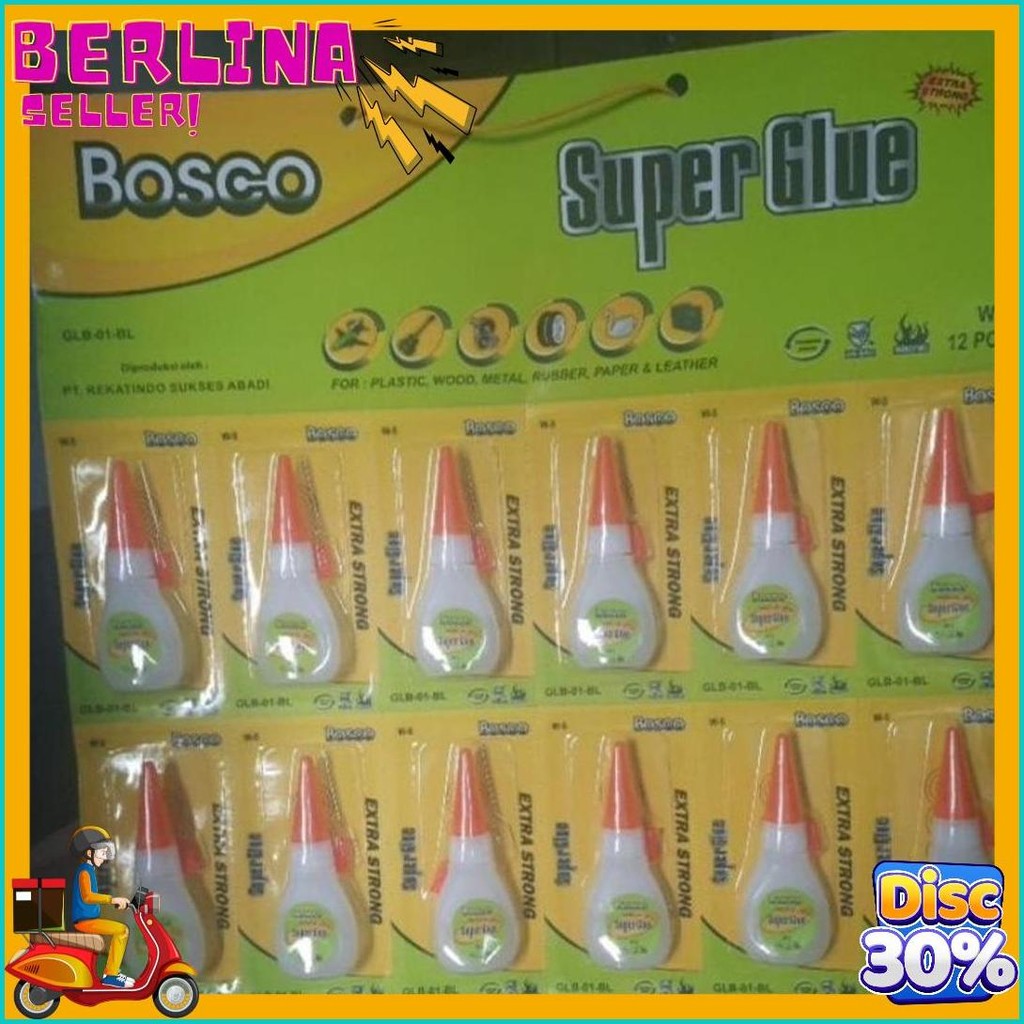 

Lem Super Glue Bosco Botol Harga Perlusin Flash Sale! Diskon Hingga 70%