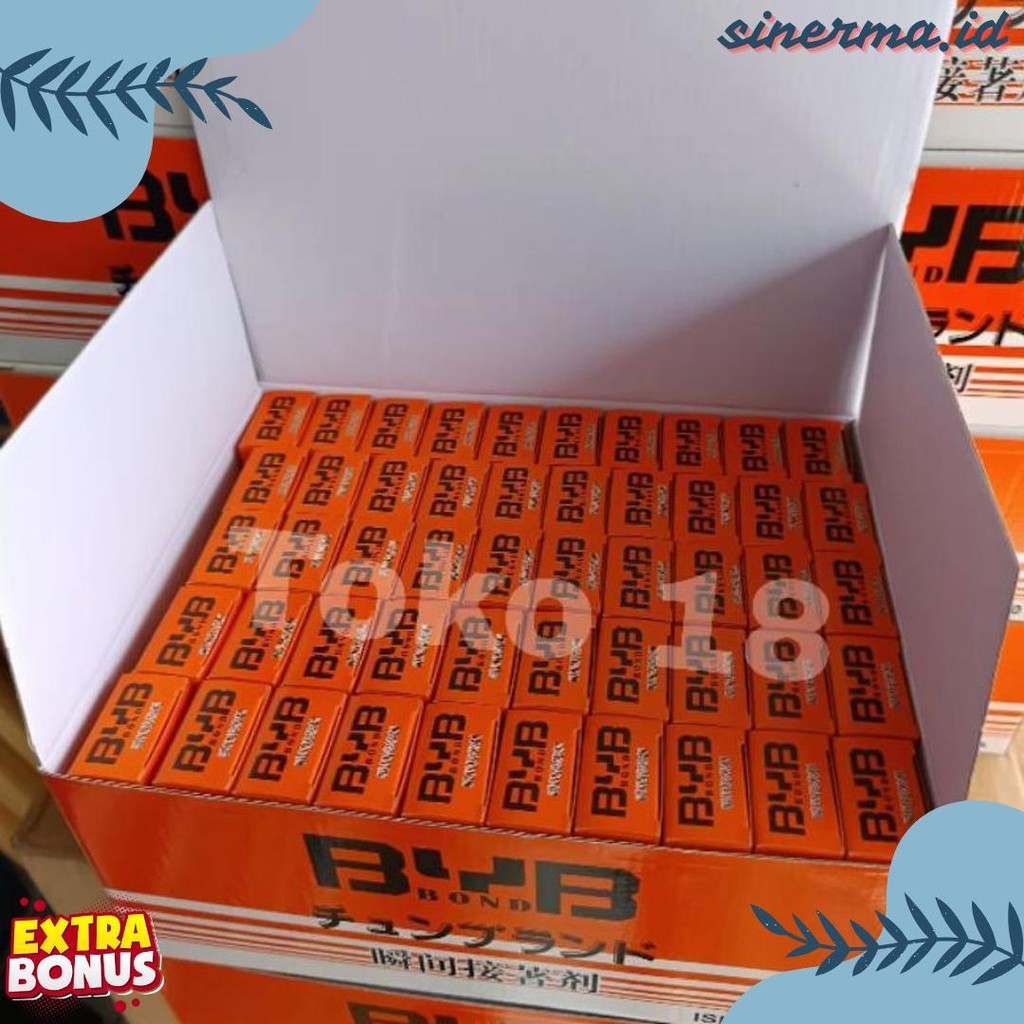

6 & 12 Pcs Lem Korea Byb Bond Diskon