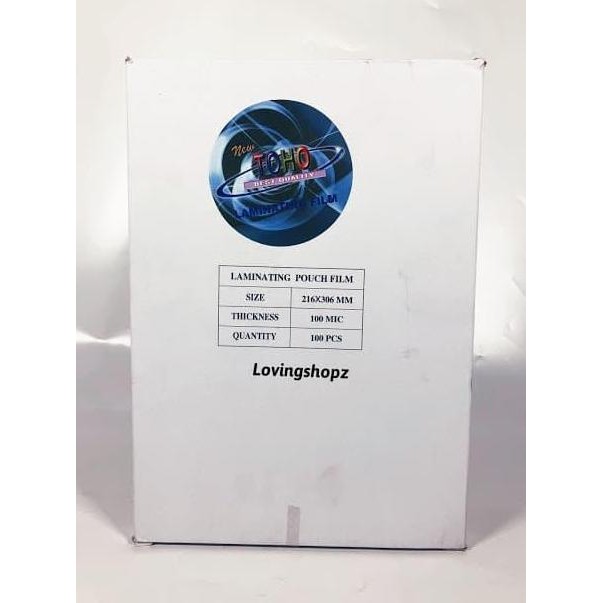 

READY Plastik Laminating ukuran A4, plastik laminating ukuran 216 mm X 306 m NEW