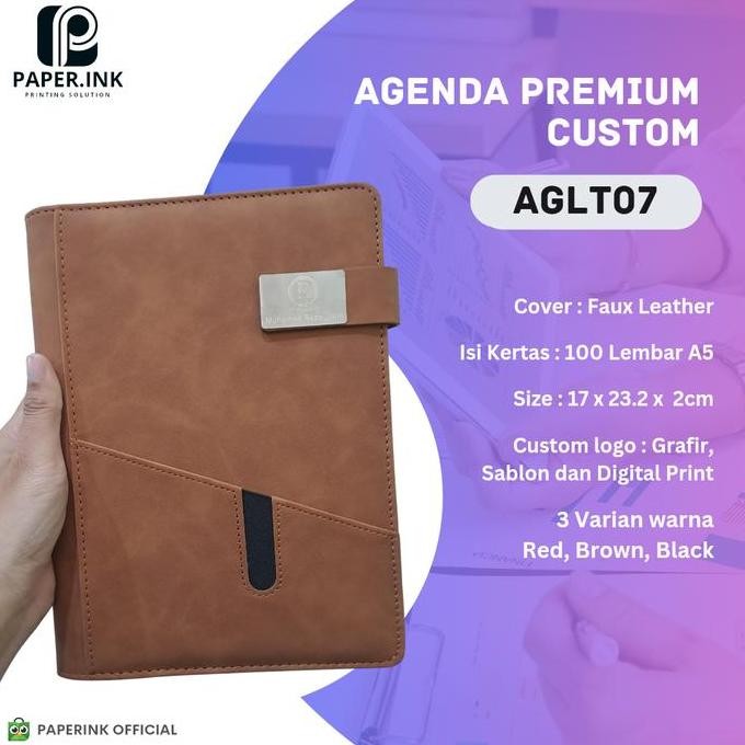

READY Agenda Notebook Custom - AGLT07 - Souvenir Promosi NEW