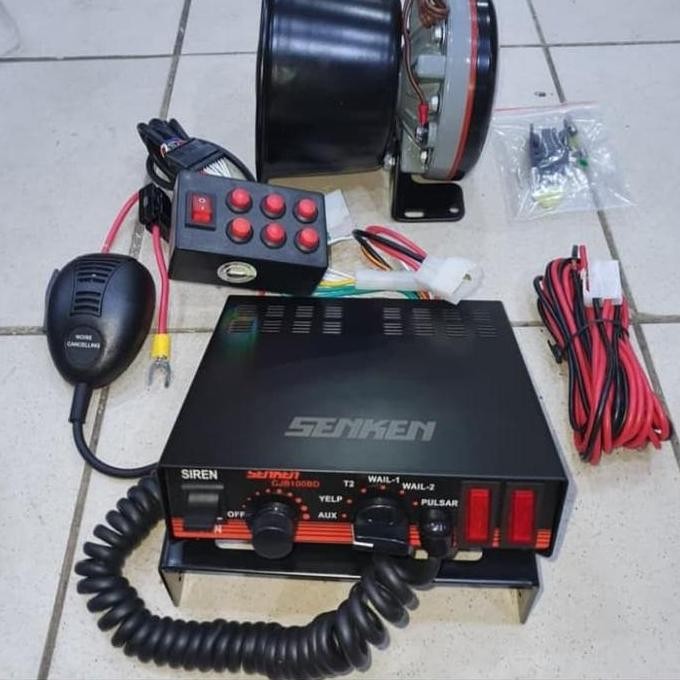 Toa sirine polisi patwal asli senken cjb100bd toa yd100i