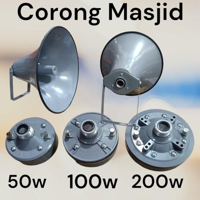 Grosir Speaker orong Masjid Corong Toa 20 inch 50 Watt 100 Watt 200 Watt
