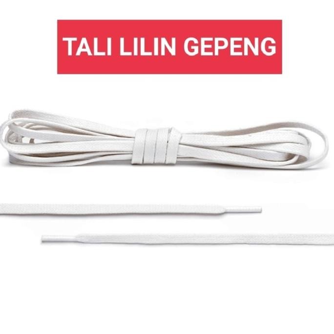 (Allthebest) TALI SEPATU LILIN GEPENG WAXED LACES