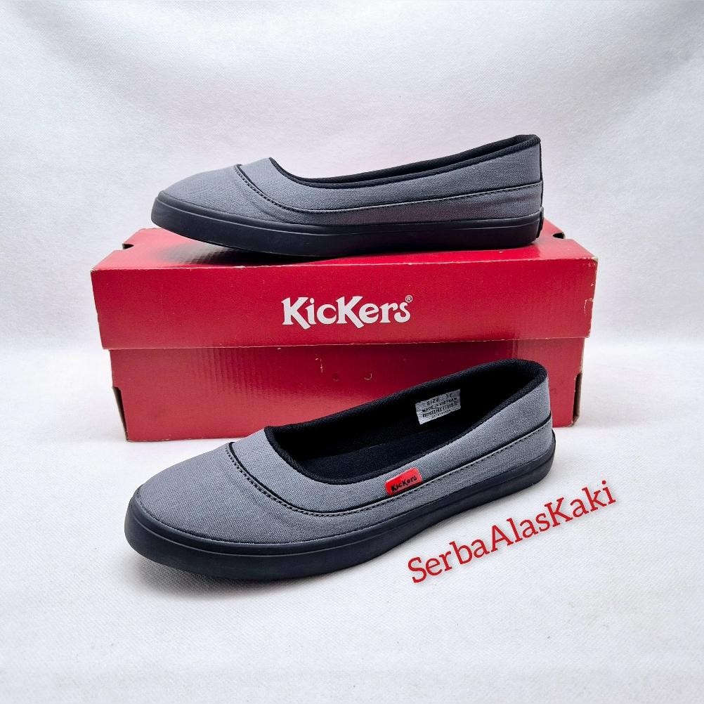 Ready Sepatu Wanita Slip On Kain Kanvas Terbaru / Sepatu Slip On Wanita Kanvas Kc05