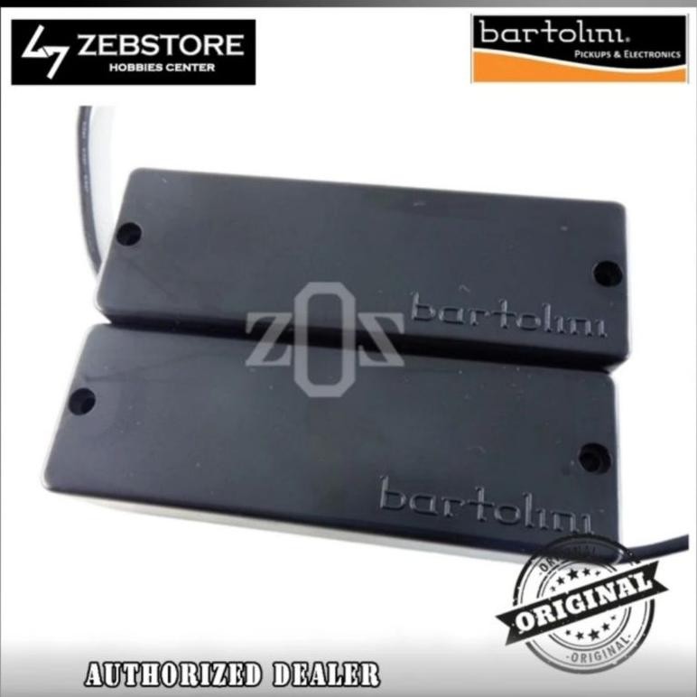 Pickup Bass Bartolini 4 String Active Black Set