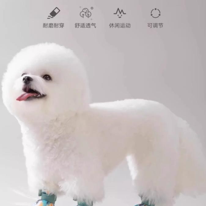 Sepatu Anjing Kucing Boots Dog Cat Shoes Waterproof Tahan Air