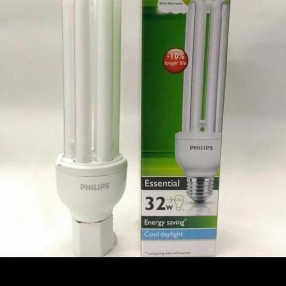 Tersedia Lampu Essential 32 Watt Philips Putih