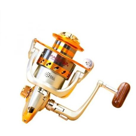Tersedia REEL PANCING YUMOSHI EF 8000 SPOOL METAL WARNA GOLD 12BB