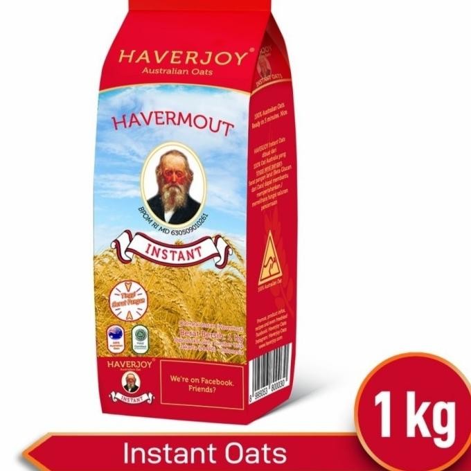 

Haverjoy Instan Oat 1Kg - Oatmeal Balikpapan Terbaru
