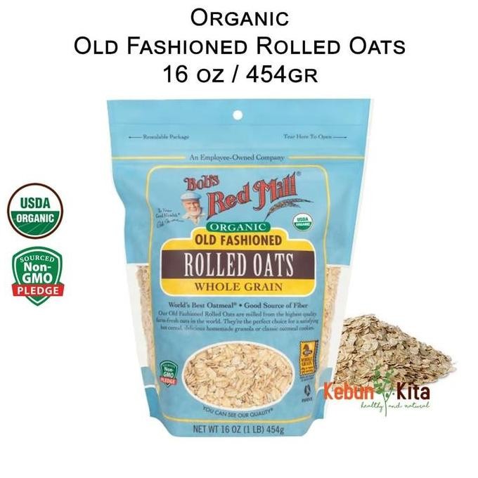 

Bob'S Red Mill Organic Rolled Oats 453Gr Promo
