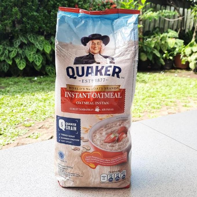 

Quaker Instant Oatmeal Merah 800 Gr Terlaris