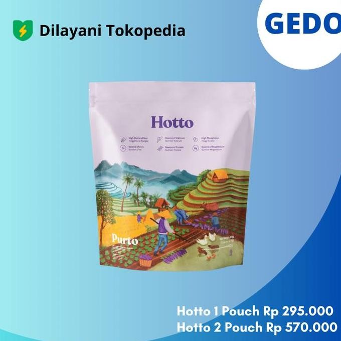 

Hotto Purto Pouch 16 Sachet Multigrain With Purple Potato Promo