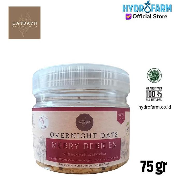 

Oatbarn - Overnight Oats Merry Berries ( 75Gr ) Promo