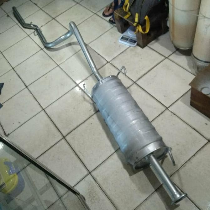 Rear Muffler Toyota Kijang Grand KF50 1.cc LC 92-94. Knalpot Mobil