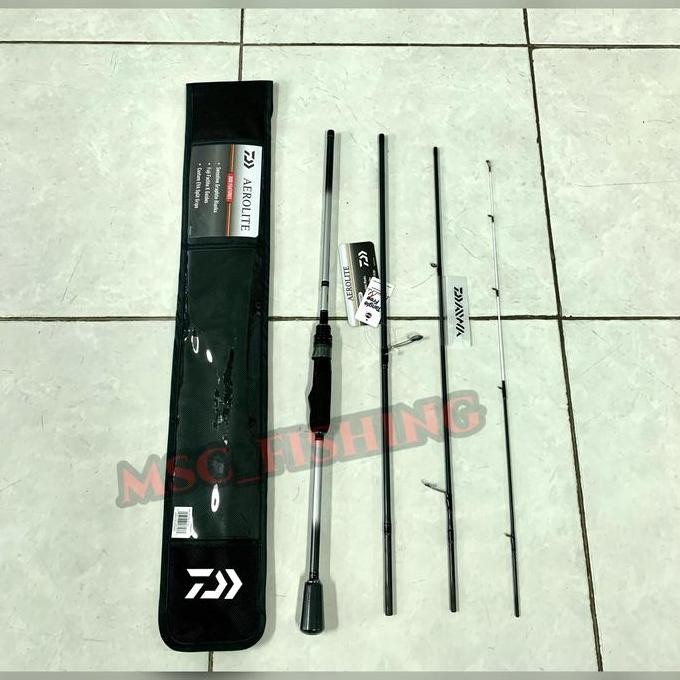'' Joran Daiwa Aerolite 704LXS TRAVEL ROD SAMBUNG 4 ''