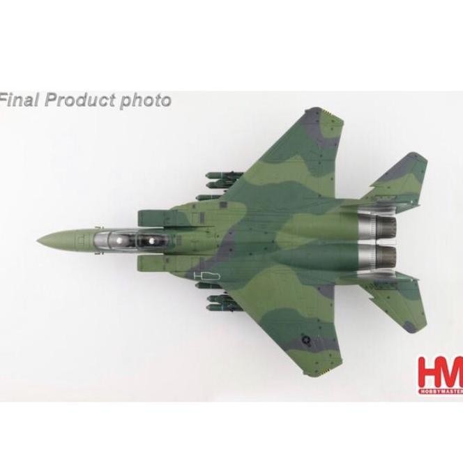 Diecast Pesawat Tempur F-15E Strike Eagle Prototype 1/72 By Hm