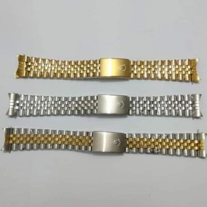 Tali Jam Rantai Datejust Oyster Jubilee Stainless 20Mm Seiko Diver