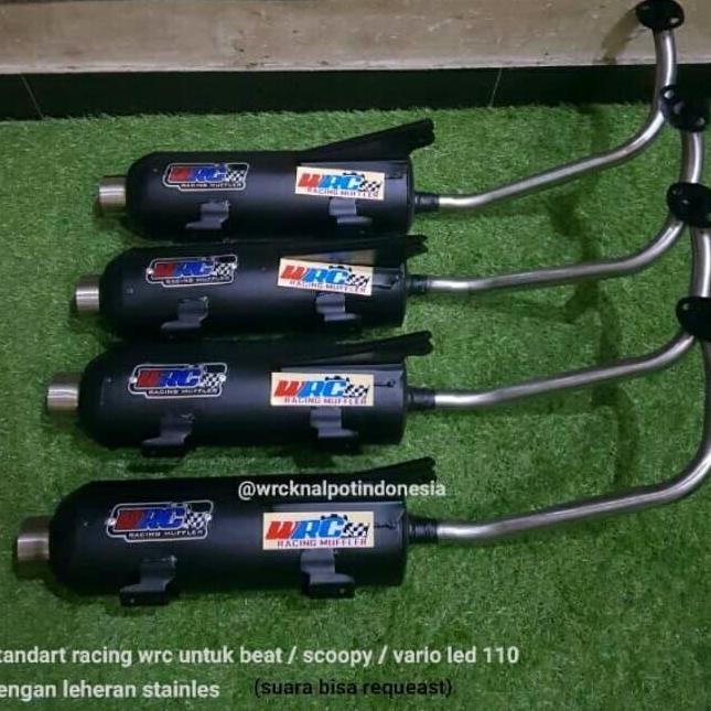 Knalpot Standar Racing Matic Wrc
