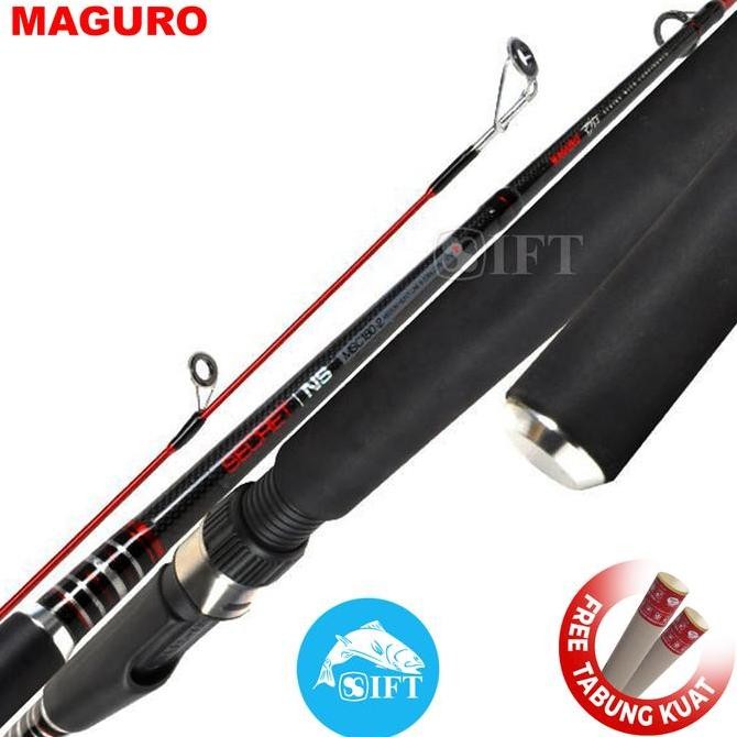 Tersedia Joran Maguro SECRET NS | 135 | 150 | 165 | 180cm | Pancing Spinning