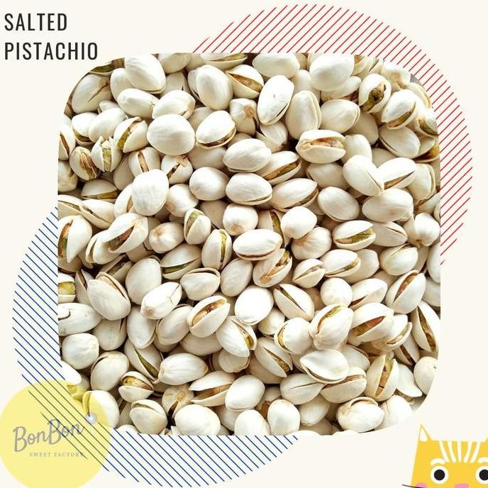 

Kacang Pistachio Panggang / Pistachios Oven / Roasted Pistacio 500 Gr