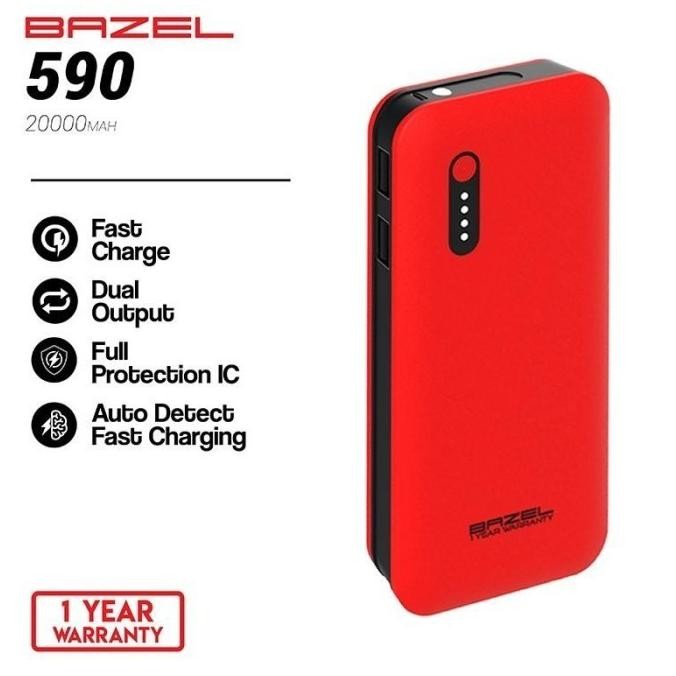 (Allthebest) Bazel 590 Series Powerbank 20000 Mah Garansi