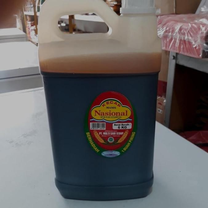

Kecap Manis Nasional Jerigen 6 Kg