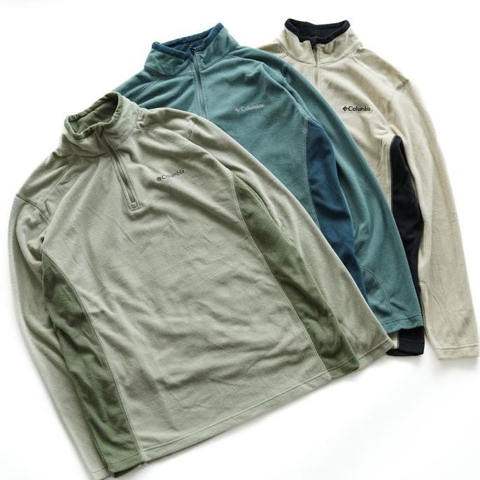 Columbia Mens Klamath Range Half Zip New Original