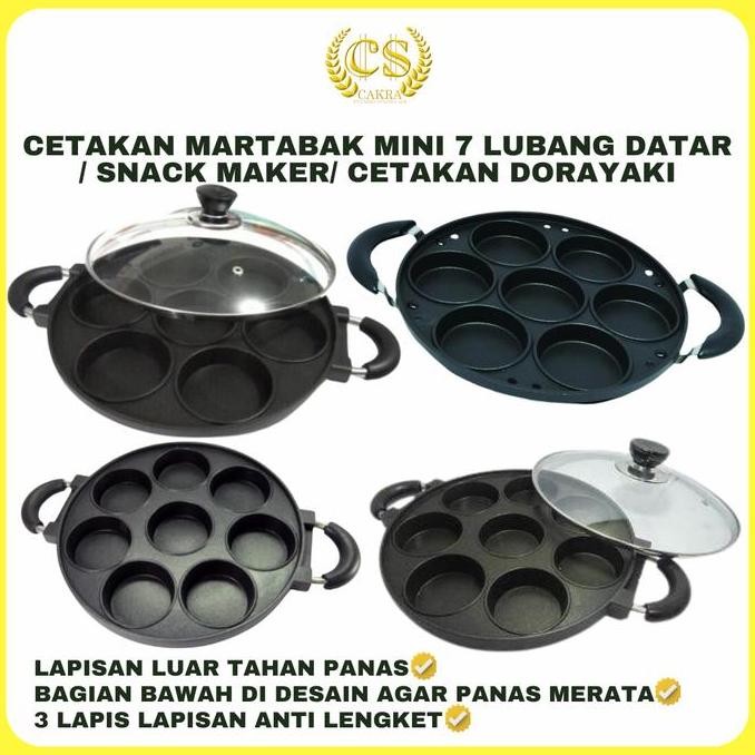 Cs Cetakan Kue Mini Martabak Lumpur Takoyaki Pukis Pancong