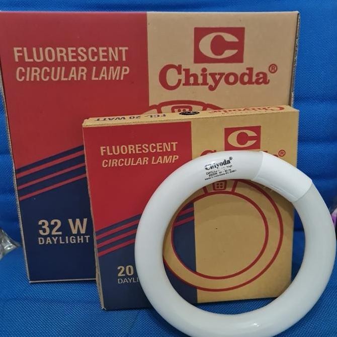 Tersedia Lampu TL Ring 20-22 / 32w Chiyoda Lampu Baret