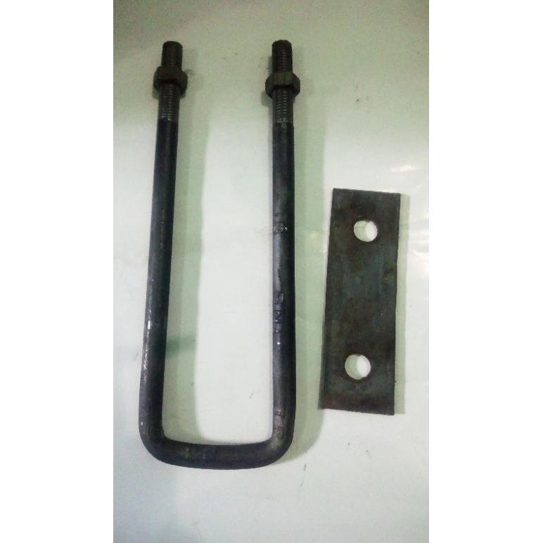 U Bolt Begel Dengan Klem Pengunci Sasis Bak Truk Dengan Behel
