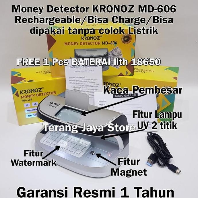Money Detector Uv Lampu Cek Uang Uv Lamp Detector Uv Led Counterfeit Detector