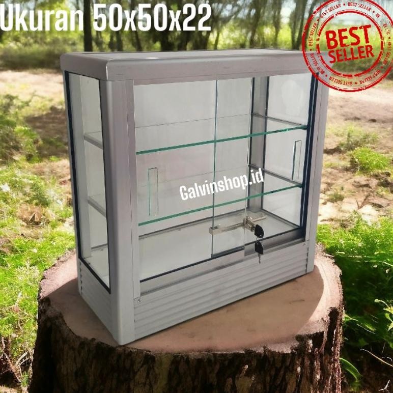 etalase kaca/ etalase mini/etalase serbaguna AST