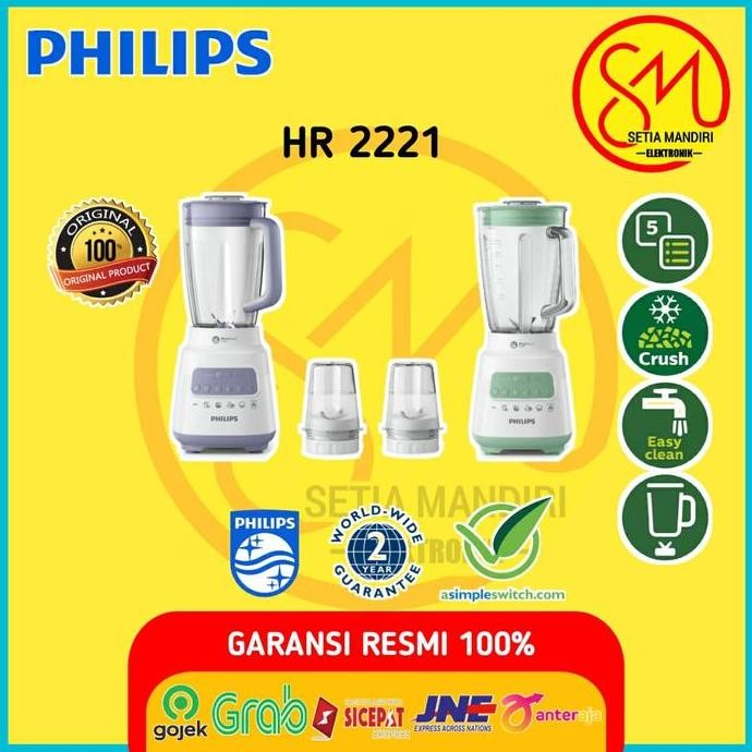 Philips Hr2221 Blender 5000 Series 2L Plastic - Hr2221/00