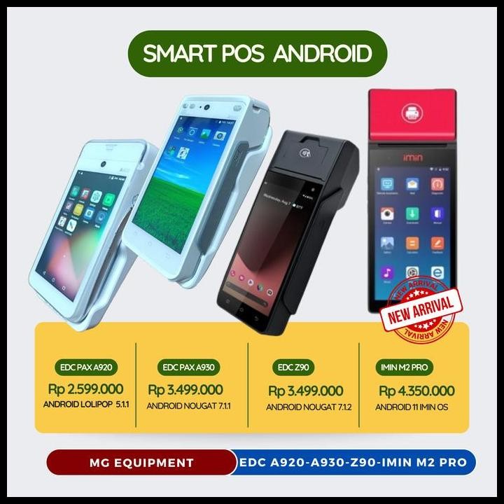 Terlaris Android Edc Pax A920 A930 Z90 Good Quality