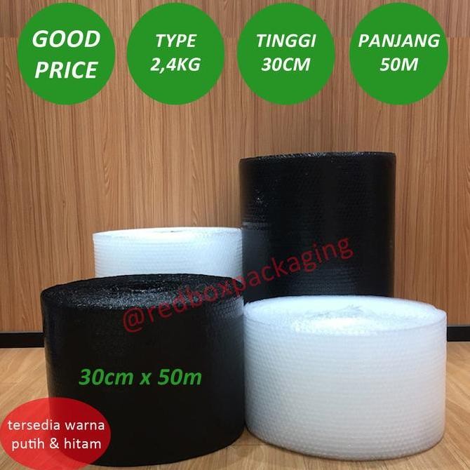 

ready stock BUBBLE WARP ROLL 30cm x 50m KUALITAS BAIK